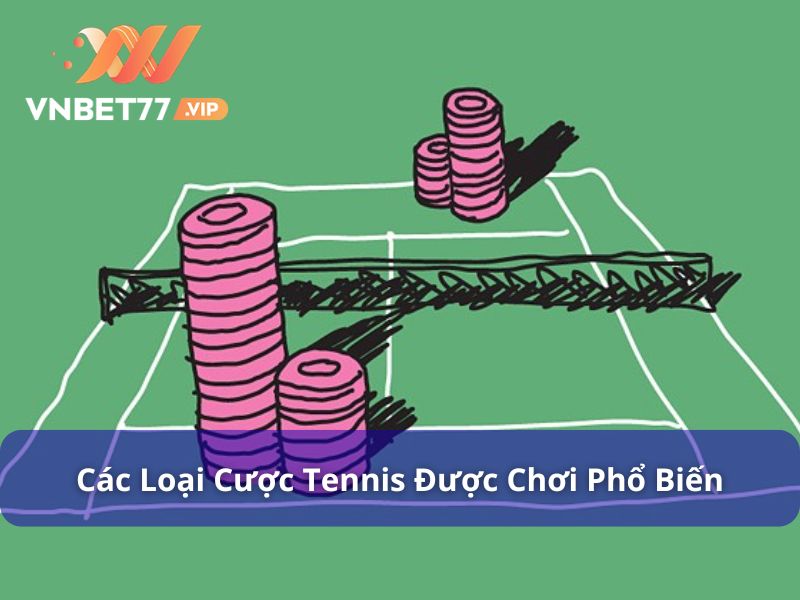 Một số loại kèo cược Tennis được chơi phổ biến